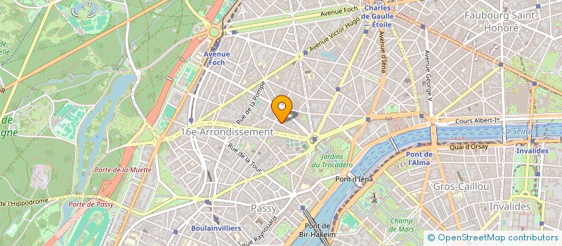 localisation de l'entreprise SCIMI  PARIS