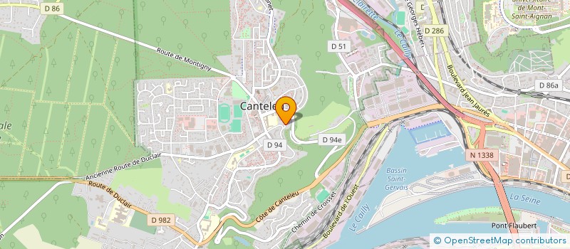 localisation de l'entreprise SCIMMOB à CANTELEU