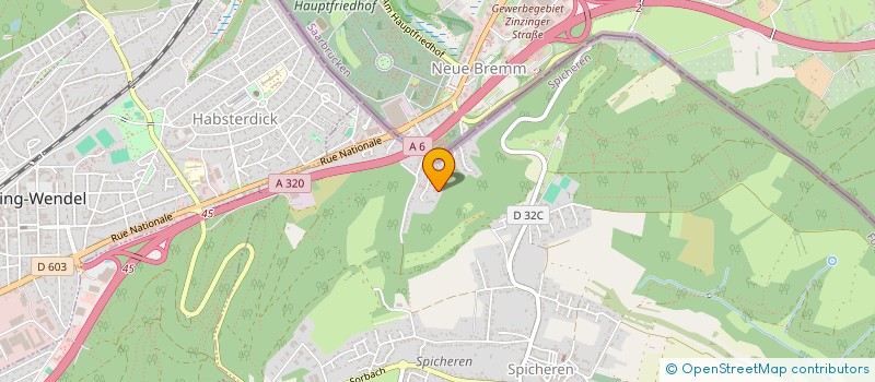 localisation de l'entreprise SCIMOBAT  SPICHEREN