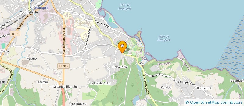 localisation de l'entreprise SCIMON INC  PAIMPOL