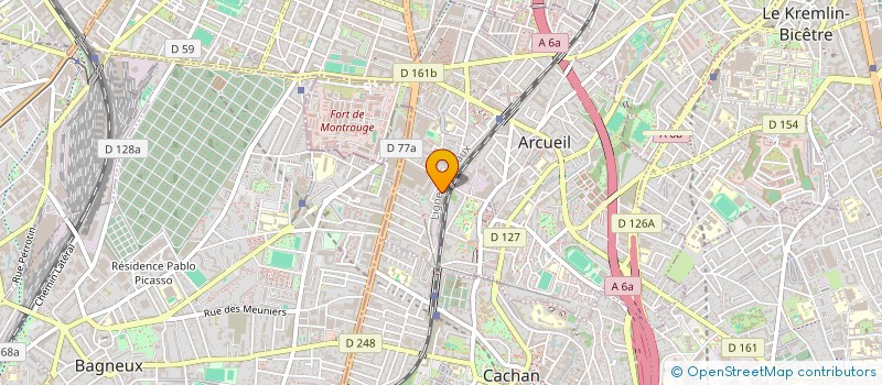 localisation de l'entreprise SCINAJEAN  ARCUEIL