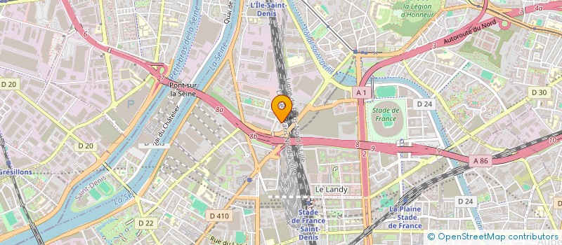 localisation de l'entreprise SCINOHA  SAINT-DENIS