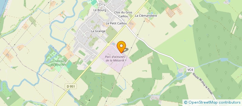 localisation de l'entreprise SCINTELLE  CHAMBLY