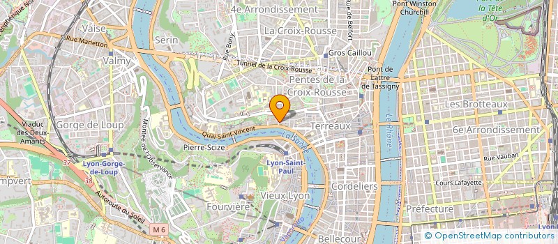 localisation de l'entreprise SCINTILLE à LYON