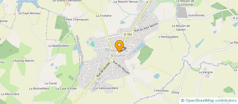 localisation de l'entreprise SCION THEOPOLITAIN à BEAUPREAU-EN-MAUGES