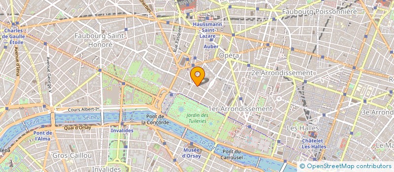 localisation de l'entreprise SCIONA à PARIS