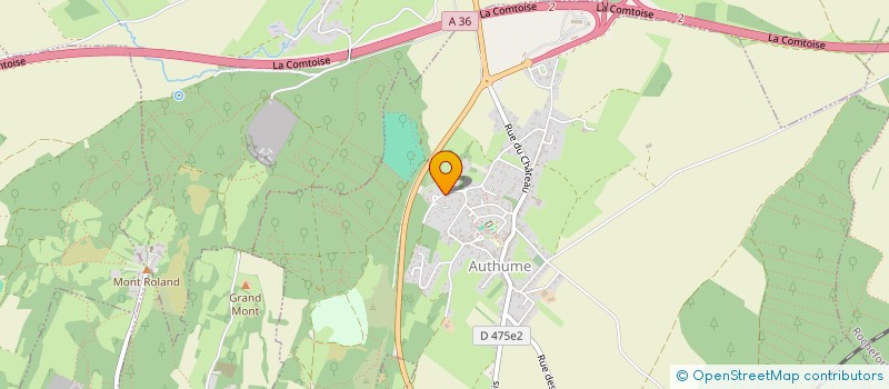 localisation de l'entreprise SCIP DE LA MARSOTTE  AUTHUME