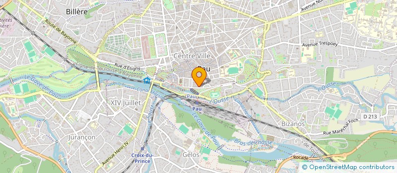 localisation de l'entreprise SCIP LE LEIRIS à PAU