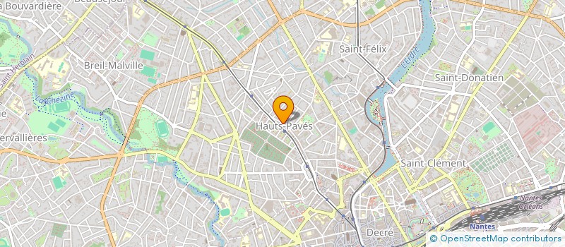 localisation de l'entreprise SCIPAV 1 à NANTES