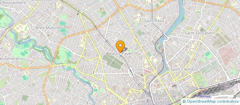 localisation de l'entreprise SCIPAV 2 à NANTES