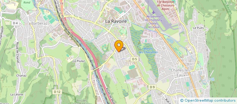 localisation de l'entreprise SCIPION EXPRESS à LA RAVOIRE
