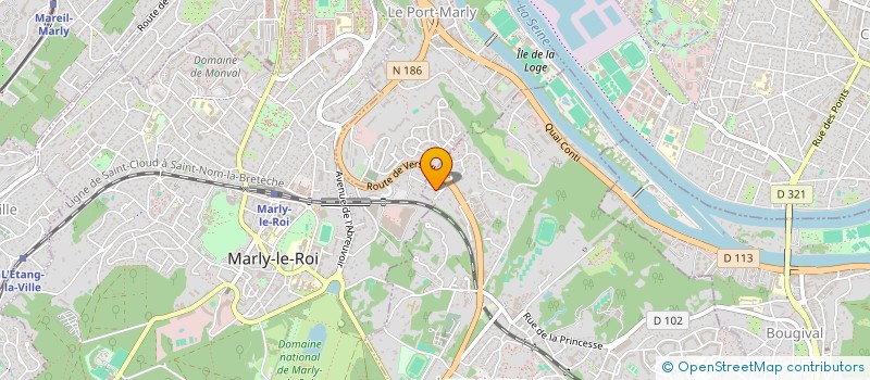 localisation de l'entreprise SCIPION IMMOBILIER  LOUVECIENNES