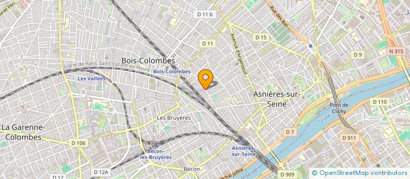 localisation de l'entreprise SCIRA PARTNERS à ASNIERES-SUR-SEINE