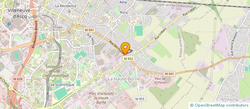 localisation de l'entreprise SCIREC 2019  LEZENNES