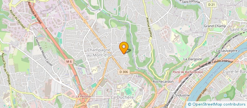 localisation de l'entreprise SCIRIL  CHAMPAGNE-AU-MONT-D'OR