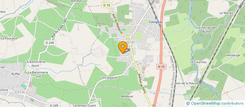 localisation de l'entreprise SCISSORS IN THE PLUG  CAVIGNAC