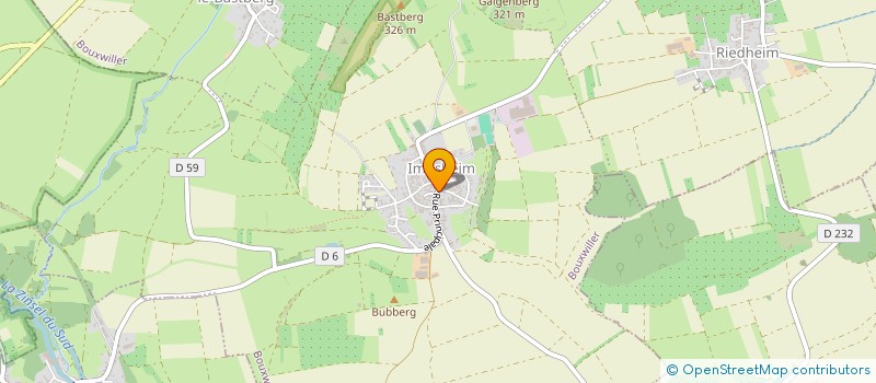 localisation de l'entreprise SCISTEINDECKER  BOUXWILLER