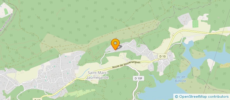 localisation de l'entreprise SCISYJCF  SAINT-MARC-JAUMEGARDE