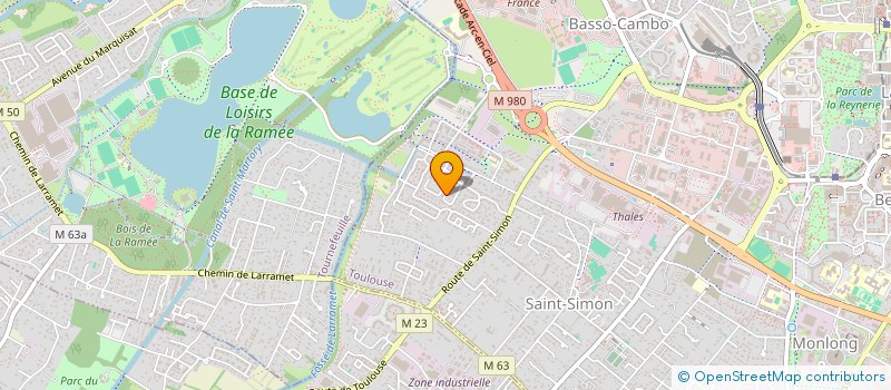 localisation de l'entreprise SCITAKE à TOULOUSE