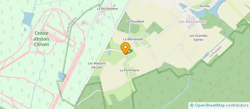 localisation de l'entreprise SCITARD à LES RESSUINTES