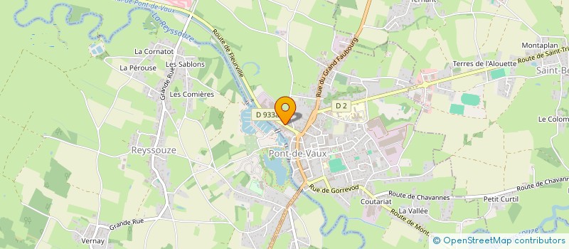 localisation de l'entreprise SCITE PLAISANCE  PONT-DE-VAUX