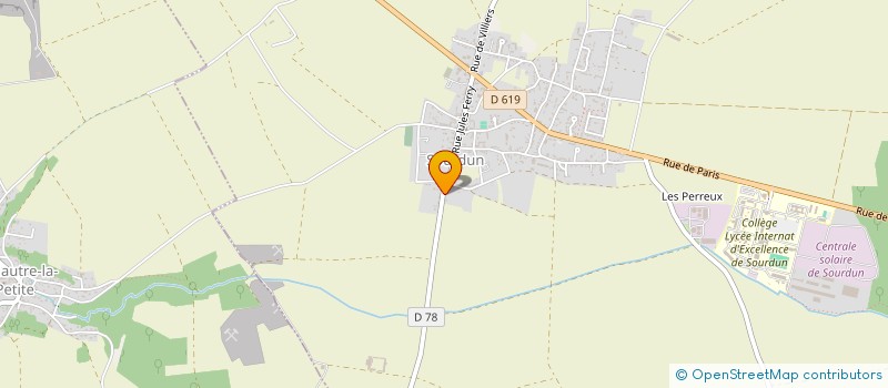 localisation de l'entreprise SCITNAM  SOURDUN