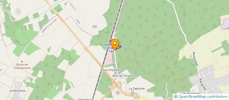 localisation de l'entreprise SCITOS  VENDOME