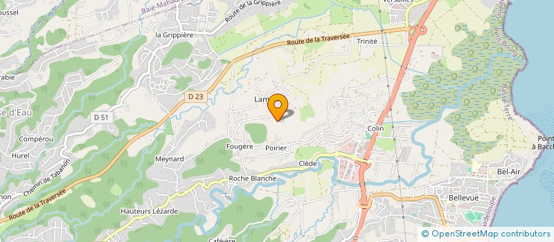 localisation de l'entreprise SCITRAP à PETIT-BOURG