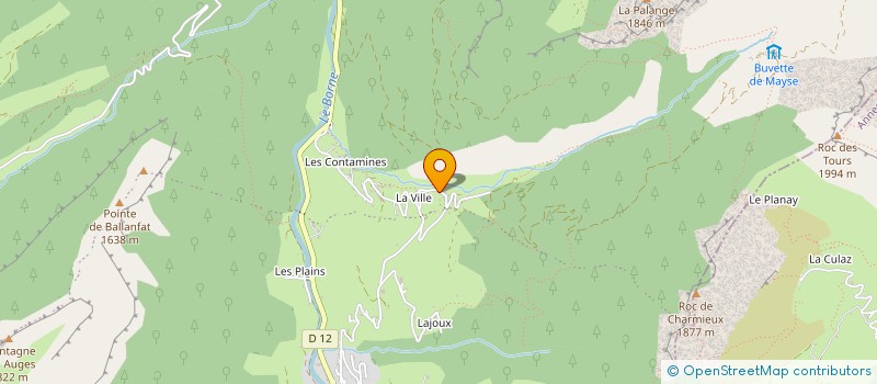 localisation de l'entreprise SCIURUS GESTION  GLIERES-VAL-DE-BORNE