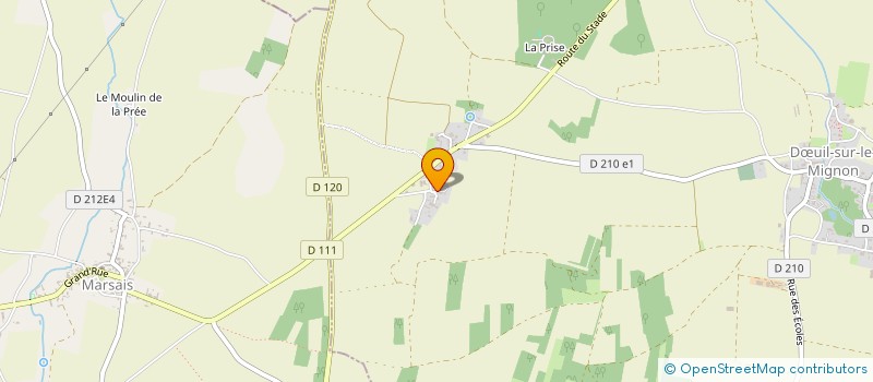 localisation de l'entreprise SCIV LA NANO  DUIL-SUR-LE-MIGNON