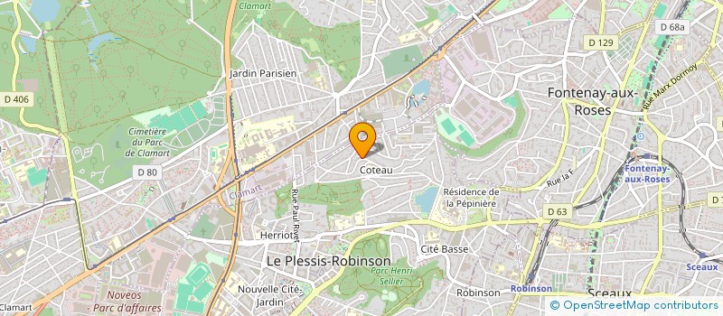 localisation de l'entreprise SCIV MAYSSEN V à LE PLESSIS-ROBINSON