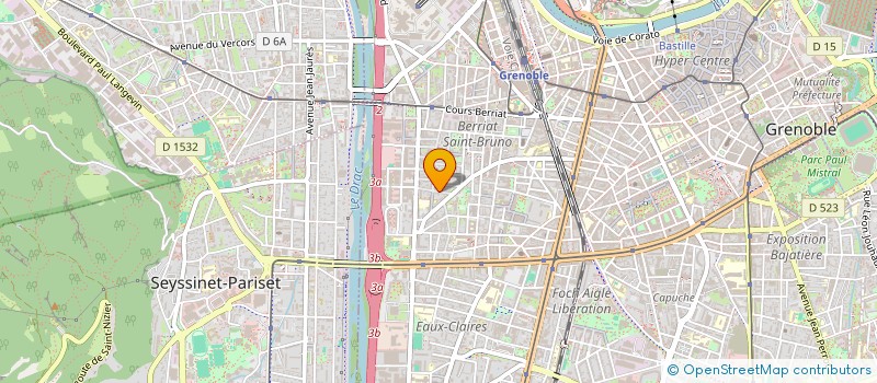 localisation de l'entreprise SCIVIAS  GRENOBLE