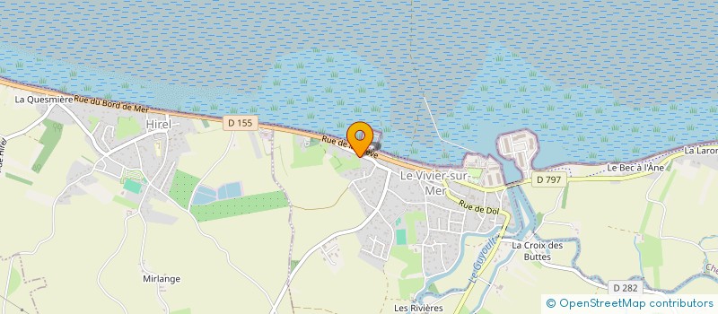 localisation de l'entreprise SCJ  LE VIVIER-SUR-MER