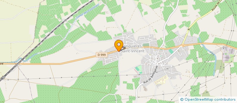 localisation de l'entreprise SCJ EVENT  JONQUIERES-SAINT-VINCENT