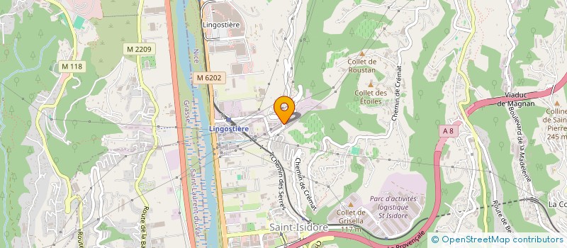 localisation de l'entreprise SCJ NICE  NICE