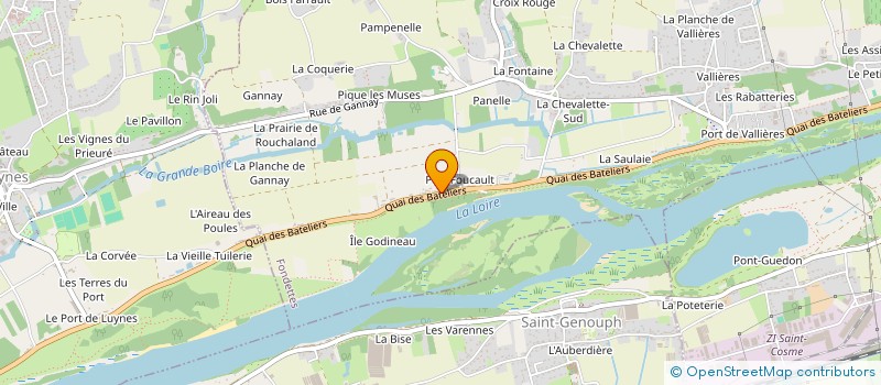 localisation de l'entreprise SCJE 37 à FONDETTES