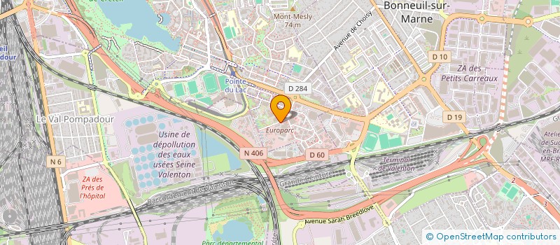 localisation de l'entreprise SCJE à CRETEIL