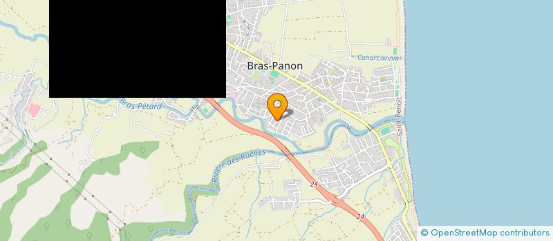 localisation de l'entreprise SCJE ANAMOUTOU à BRAS-PANON