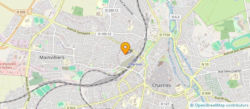localisation de l'entreprise SCJP à CHARTRES
