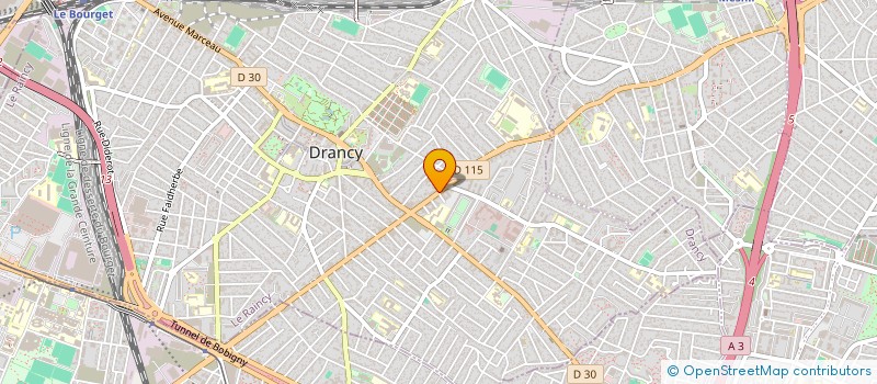 localisation de l'entreprise SCJS MUSIC (SCJSM) à DRANCY