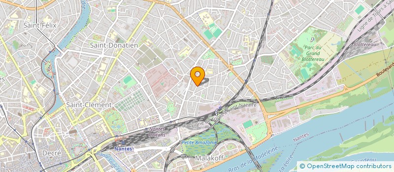 localisation de l'entreprise SCJUPO à NANTES