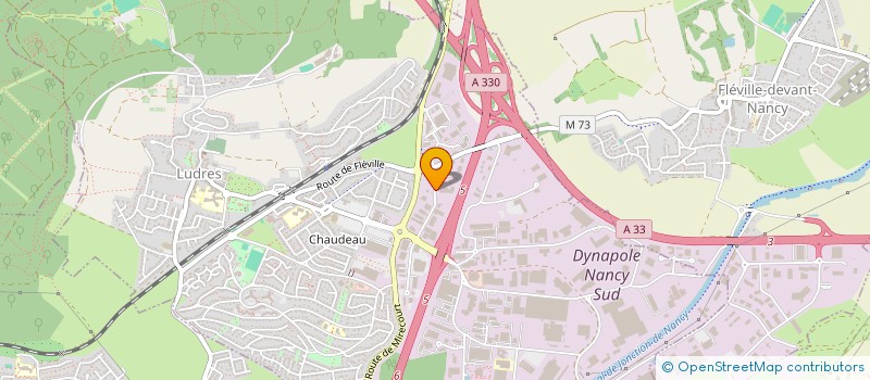 localisation de l'entreprise SCK  LUDRES