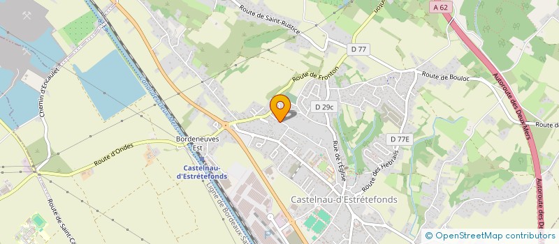 localisation de l'entreprise SCK  CASTELNAU-D'ESTRETEFONDS