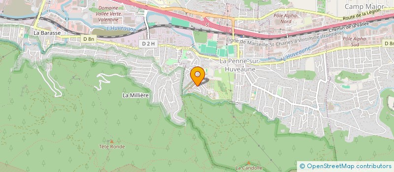 localisation de l'entreprise SCL 13  MARSEILLE