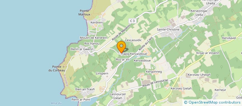 localisation de l'entreprise SCL  PLOUGASTEL-DAOULAS