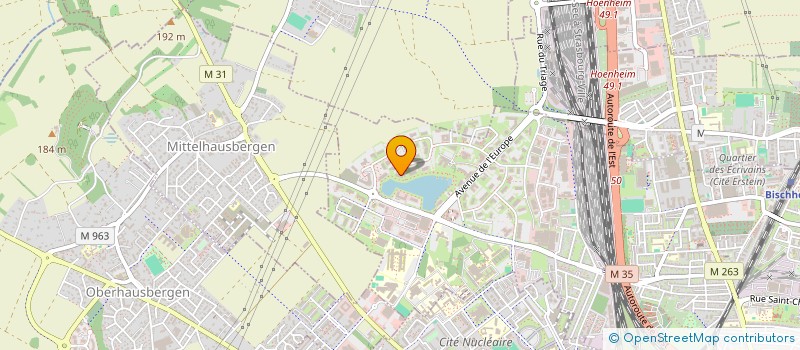 localisation de l'entreprise SCL & ASSOCIES NEWCO  SCHILTIGHEIM