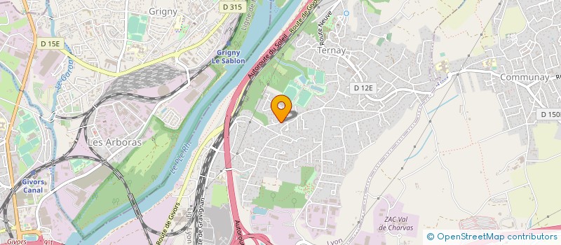 localisation de l'entreprise SCL CONSULTING  TERNAY