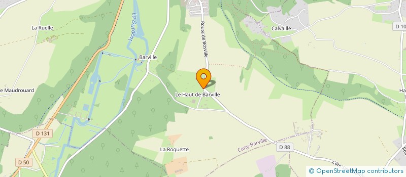 localisation de l'entreprise SCL DE LA CLAIRIERE à CANY-BARVILLE