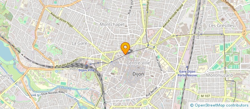 localisation de l'entreprise SCL GITE GESTION à DIJON