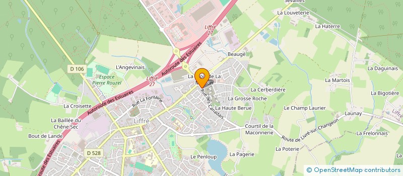 localisation de l'entreprise SCL IMMO  LIFFRE